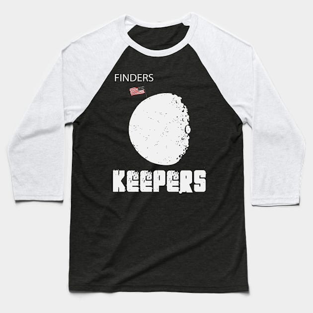 Finder's Keepers Baseball T-Shirt by veerkun